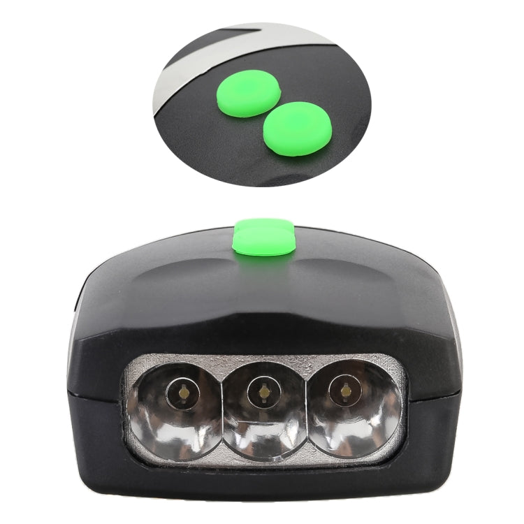 corno-per-faro-per-mountain-bike-torcia-a-led-corno-elettrico-per-bicicletta-con-luce-electric-horn-with-light - immagine 5