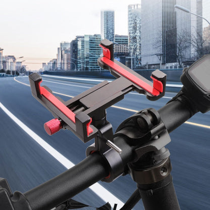 Supporto per telefono da bicicletta girevole in alluminio 360° -