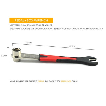 bikersay-bt001b-set-di-cassette-degli-attrezzi-per-bicicletta-kit-di-attrezzi-per-riparazione-mountain-bike-bt001b - immagine 4