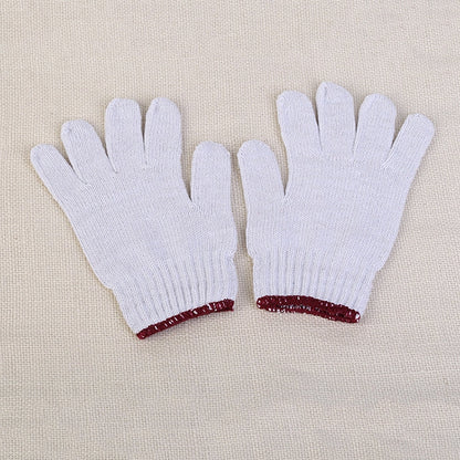 Guanti in Cotone Traspiranti e Resistenti all'Usura - Confezione da