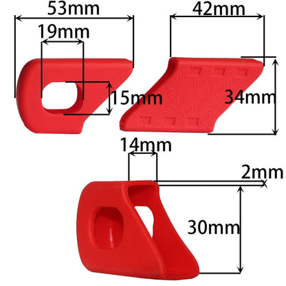 bikersay-cp001-manicotto-del-braccio-in-silicone-per-copertura-pedivella-per-bicicletta - immagine 2