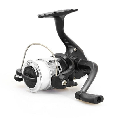 JL200 Placcatura in plastica 3 cuscinetti a sfera Maniglia Mulinello da pesca con linee trasparenti, JL200