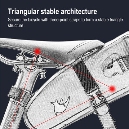 borsa-da-sella-per-bicicletta-completamente-impermeabile-rhinowalk-tf551-da-25-litri-tf551-2-5l - immagine 3