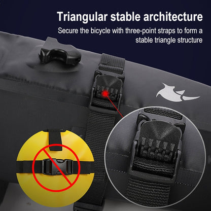 borsa-da-sella-per-bicicletta-completamente-impermeabile-rhinowalk-tf551-da-25-litri-tf551-2-5l - immagine 4