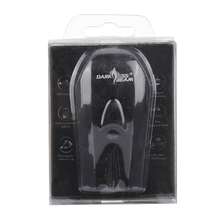 Fanale Posteriore per Bici LED COB 400LM Ricaricabile USB,