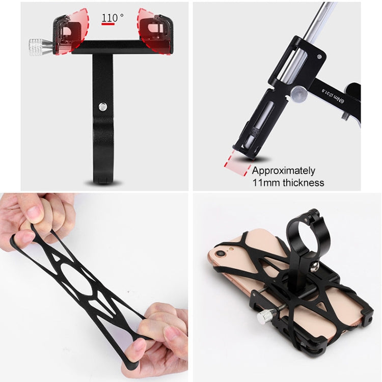 Porta cellulare da bici in alluminio GUB P10