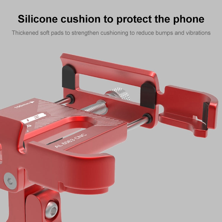 Supporto per telefono da bici in alluminio GUB P30
