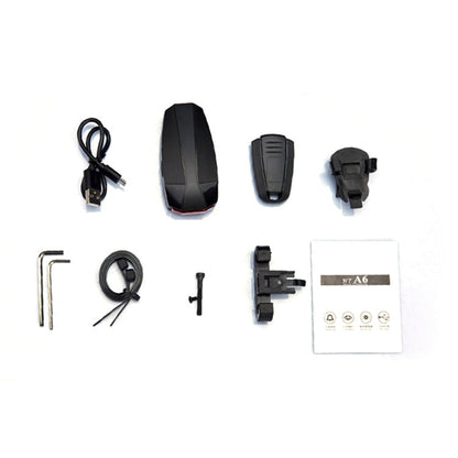 antusi-a6-sorgente-luminosa-cob-di-ricarica-usb-smart-cycling-bike-avviso-allarme-fanale-posteriore-con-telecomando-a6 - immagine 6