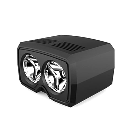 Y15 2 x CREE XPG2 500LM USB Ricarica LED Lampada frontale per bici con 5 modalità, Y15