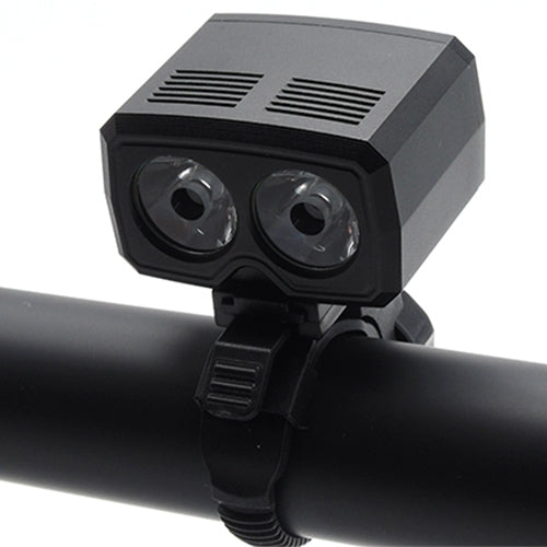 Y15 2 x CREE XPG2 500LM USB Ricarica LED Lampada frontale per bici con 5 modalità, Y15