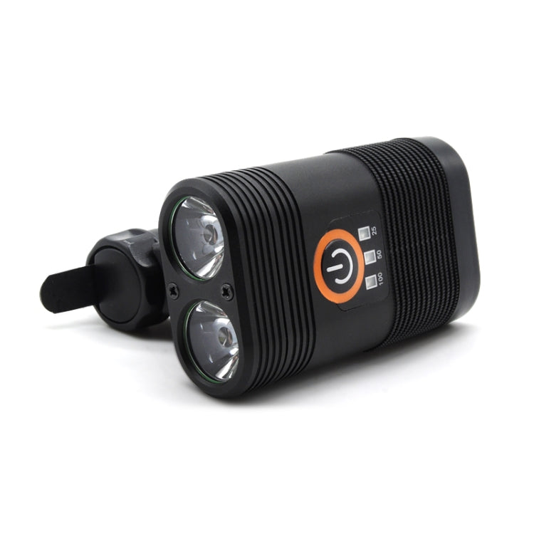 Faro Anteriore LED Y12 per Bicicletta - 350LM, Ricarica USB, 5