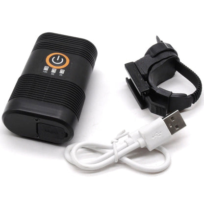 Faro Anteriore LED Y12 per Bicicletta - 350LM, Ricarica USB, 5