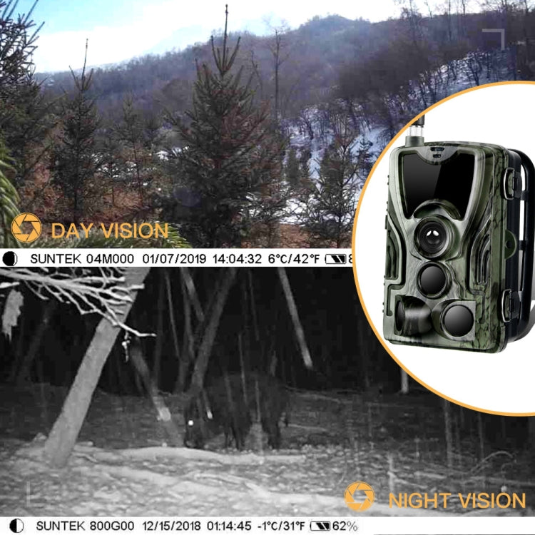 Telecamera da Caccia HC801G 3G WCDMA Impermeabile IP66 con Visione