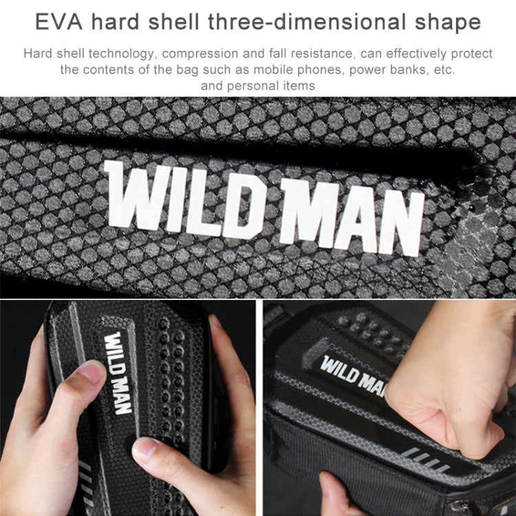 borsa-da-ciclismo-per-tubo-superiore-anteriore-con-telaio-antipioggia-wild-man-es7-1-2l-es7-black - immagine 7