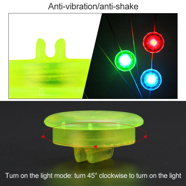 Luci a clip che emettono luce di sicurezza per la guida notturna dell'auto per l'equilibrio dei bambini, 10 PCS Clip Light