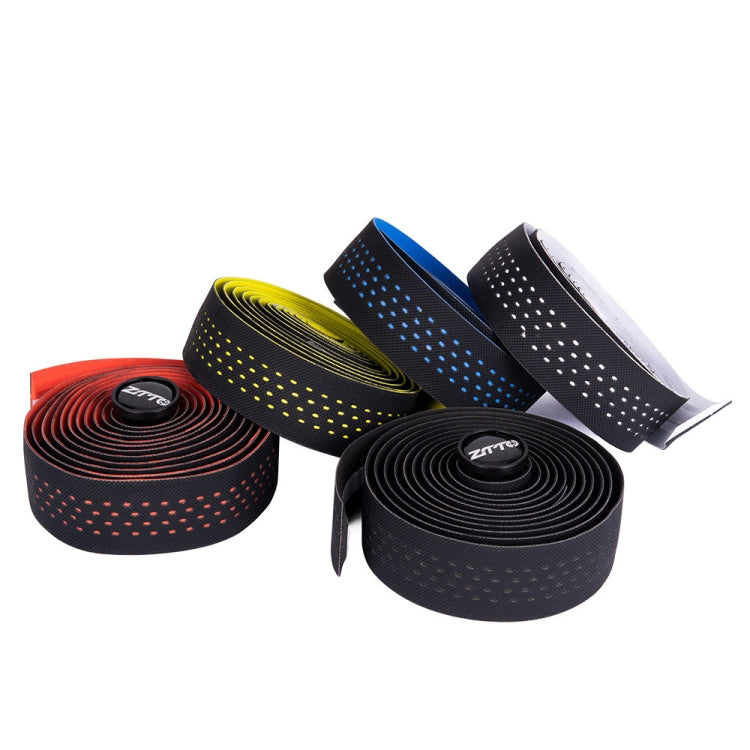 ZTTO Nastro manubrio per bici da strada Antiscivolo Anti-vibrazione Pelle PU Traspirante Resistente all'usura