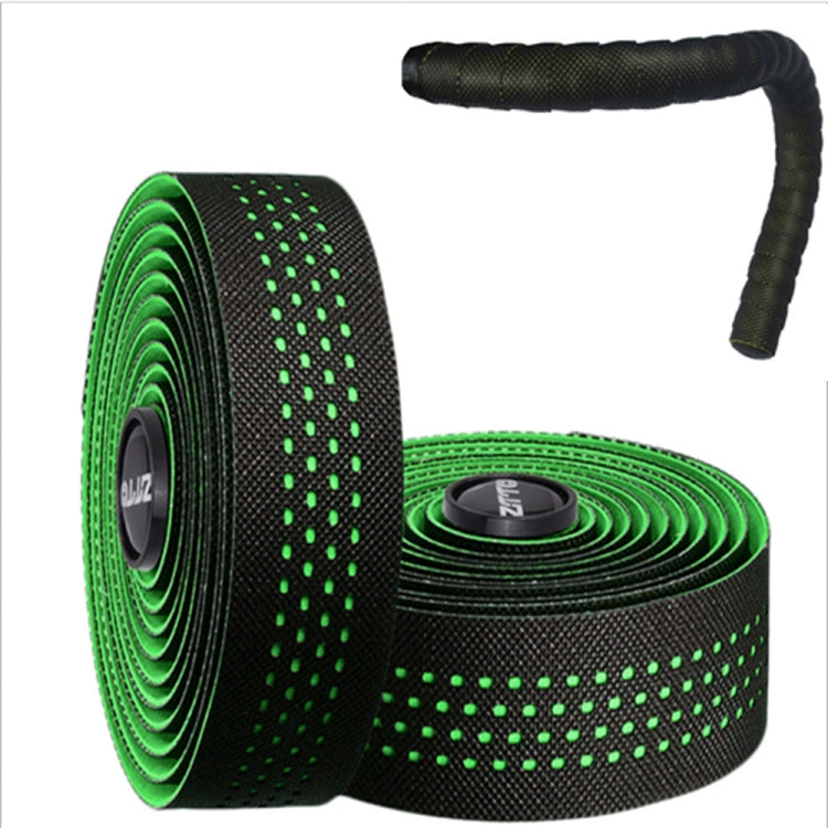 ZTTO Nastro manubrio per bici da strada Antiscivolo Anti-vibrazione Pelle PU Traspirante Resistente all'usura