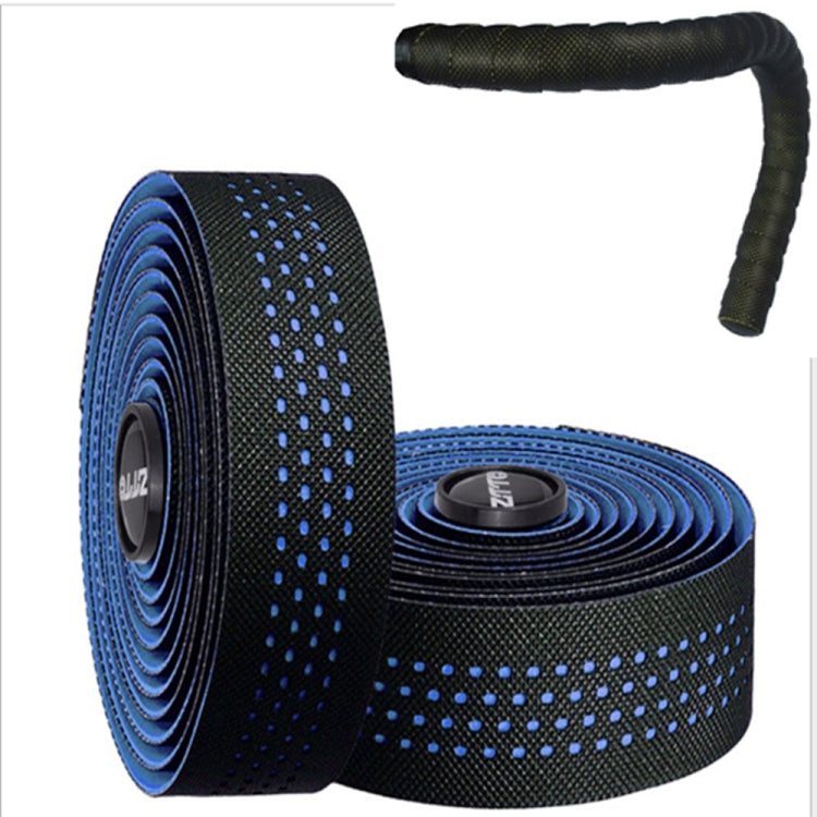 ZTTO Nastro manubrio per bici da strada Antiscivolo Anti-vibrazione Pelle PU Traspirante Resistente all'usura