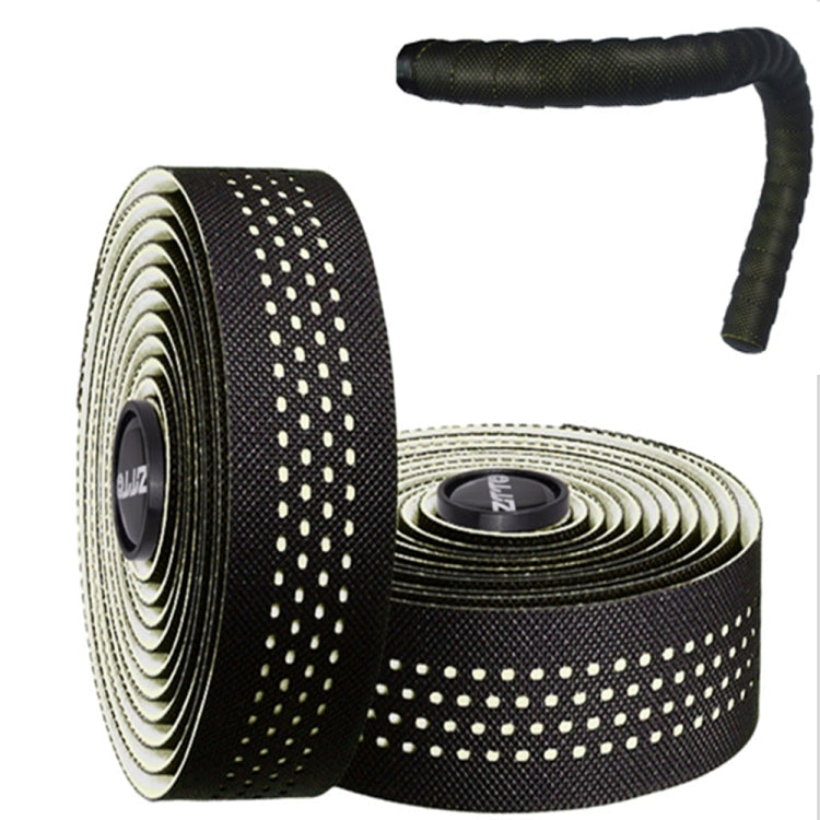 ZTTO Nastro manubrio per bici da strada Antiscivolo Anti-vibrazione Pelle PU Traspirante Resistente all'usura
