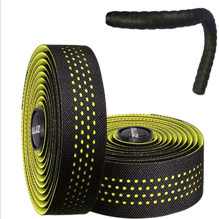 ZTTO Nastro manubrio per bici da strada Antiscivolo Anti-vibrazione Pelle PU Traspirante Resistente all'usura