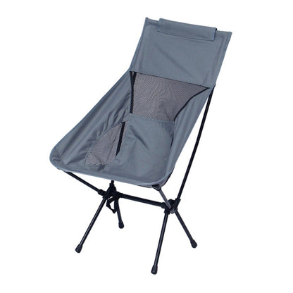 Sedia Pieghevole Portatile da Spiaggia per Campeggio - Grande,