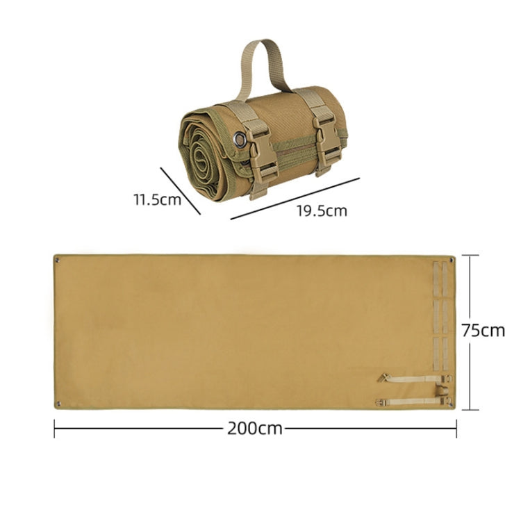 Tappetino da campeggio multifunzionale impermeabile bifacciale KOSIBATE H247, H247(Black), H247(Green), H247(Khaki)