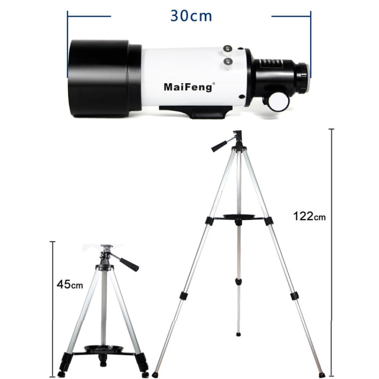 Maifeng40070 Telescopio astronomico ad alta definizione 233x70 High Times con treppiede, 233 x 70