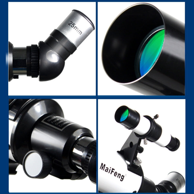 Maifeng40070 Telescopio astronomico ad alta definizione 233x70 High Times con treppiede, 233 x 70
