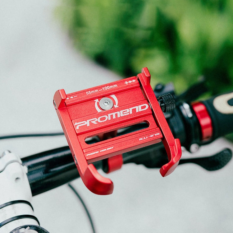 Supporto per telefono da bicicletta in lega di alluminio PROMEND SJJ-275 per manubrio, SJJ-275