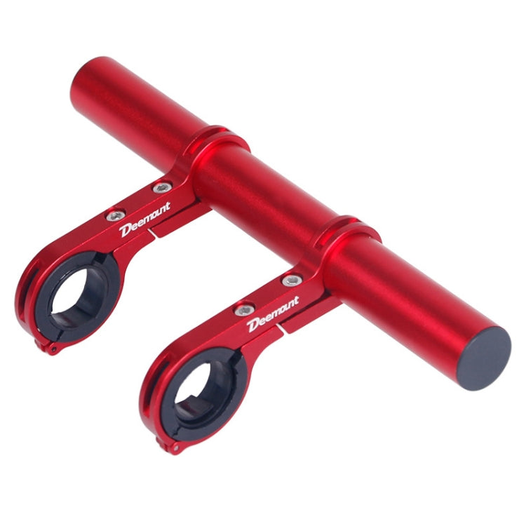 HLD-208 Staffa per torcia elettrica con telaio di estensione per manubrio in lega di alluminio per bicicletta da montagna, Alloy Black, Alloy Blue, Alloy Red