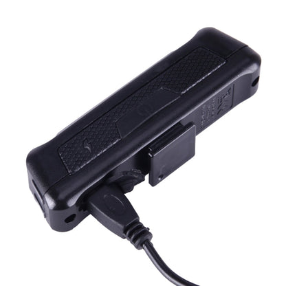 RAYPAL RPL-2261 100LM Luce rossa COB LED USB ricaricabile 6 modalità Luce posteriore per bicicletta Spia con supporto per manubrio, RPL-2261