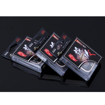Lenza da pesca in nylon grezzo 1.5C 0.203mm, 50m, 2.46kg di