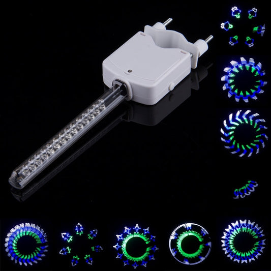 Luci LED per Ruote di Bicicletta - 14 Modelli Colorati con 4 LED