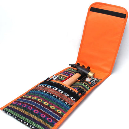 borsa-per-martelli-per-tende-da-campeggio-in-stile-etnico-per-escursionismo-custodia-portatile-per-picchetti-per-chiodi-per-tende - immagine 1