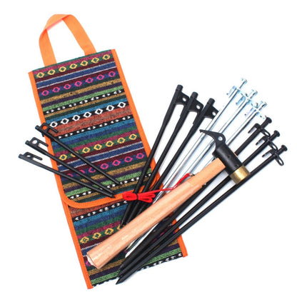 borsa-per-martelli-per-tende-da-campeggio-in-stile-etnico-per-escursionismo-custodia-portatile-per-picchetti-per-chiodi-per-tende - immagine 4