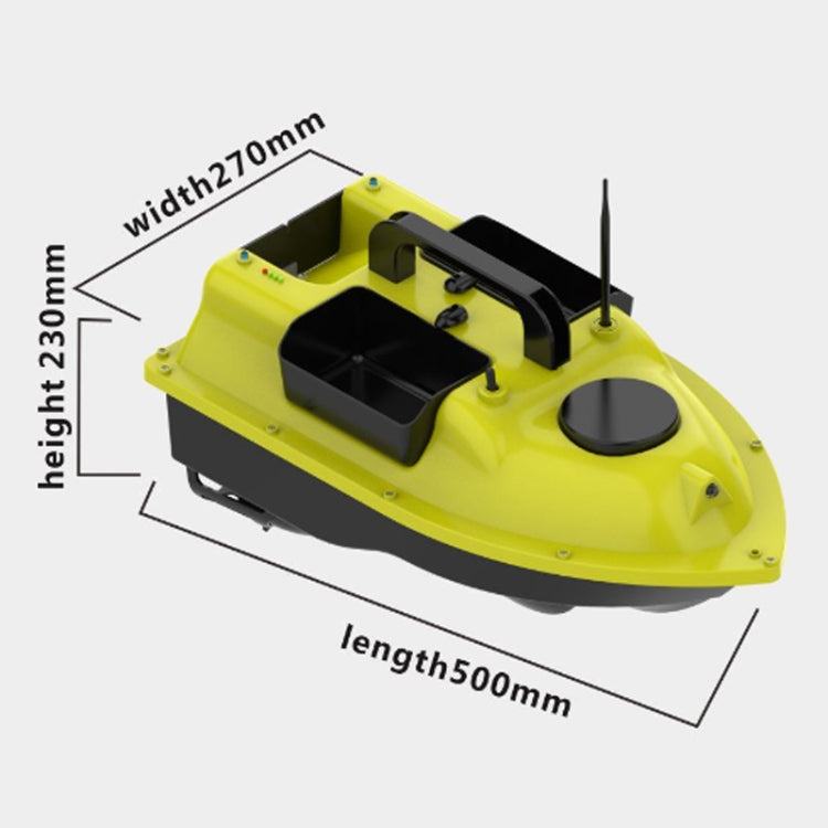 Barca da Pesca D18B GPS con Doppi Motori e 3 Contenitori per Esca -