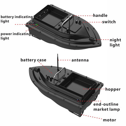 barca-da-pesca-con-esca-da-pesca-d16-smart-rc-2-kg-caricamento-500-m-d16 - immagine 4