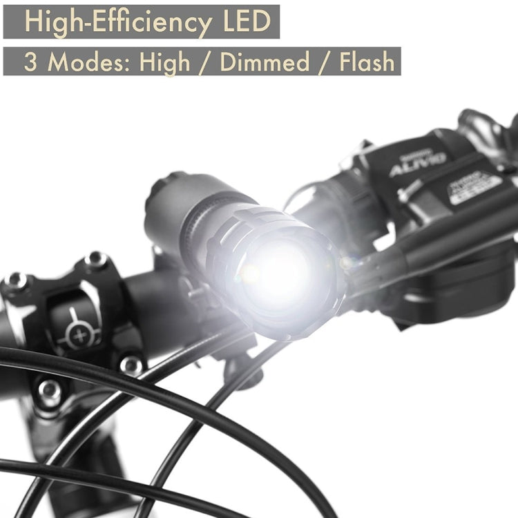 Faro per Mountain Bike 5W Zoom Abbagliante Impermeabile con Fanale