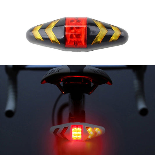 Luce posteriore per bicicletta, telecomando wireless intelligente, indicatore di direzione, USB Rechargeable