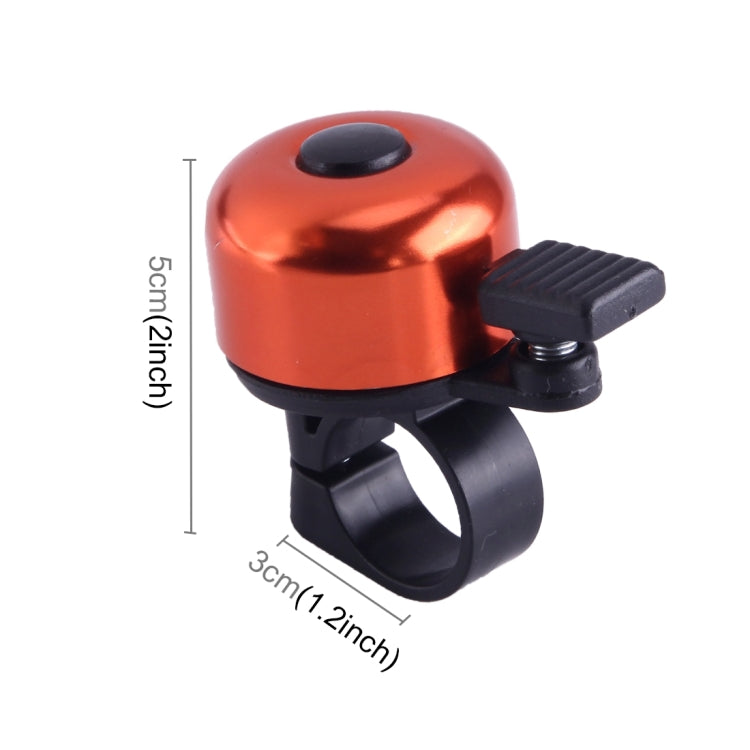 OQSPORT Mini campanello per bicicletta in lega di alluminio da 5 pezzi, consegna colore casuale, OQSPORT Bicycle Bell Ring