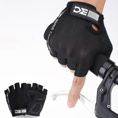 Guanti da Ciclismo Mezze Dita BaseCamp BC-204 in Lycra - Taglia L
