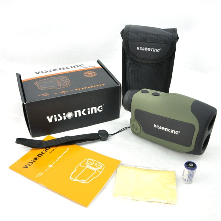Telescopio monoculare con telemetro laser da esterno multifunzione Visionking SCL6X25, 4-600m