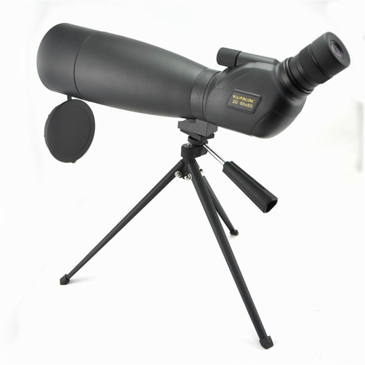 Visionking 20-60x80 Cannocchiale impermeabile Zoom Bak4 Cannocchiale Telescopio monoculare per birdwatching/caccia, con treppiede, 20-60x80