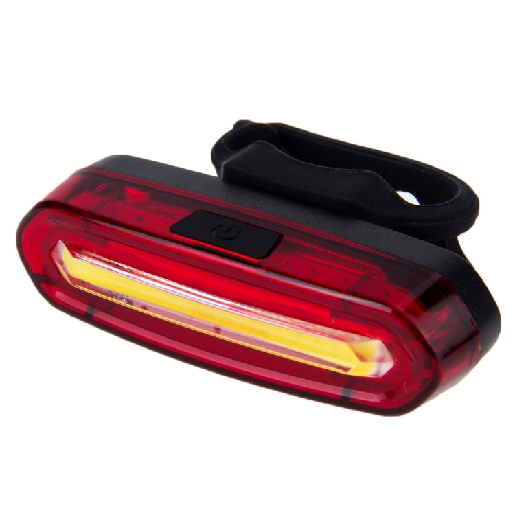 Fanale posteriore LED ricaricabile USB AQY-096 IPX4 - Bianco/Rosso