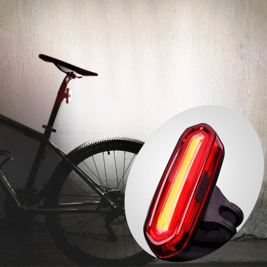 Fanale posteriore LED ricaricabile USB AQY-096 IPX4 - Bianco/Rosso