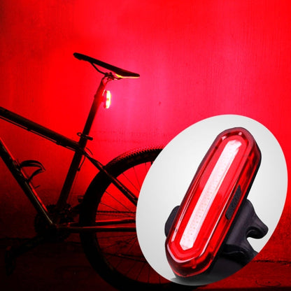 Fanale posteriore LED ricaricabile USB AQY-096 IPX4 - Bianco/Rosso