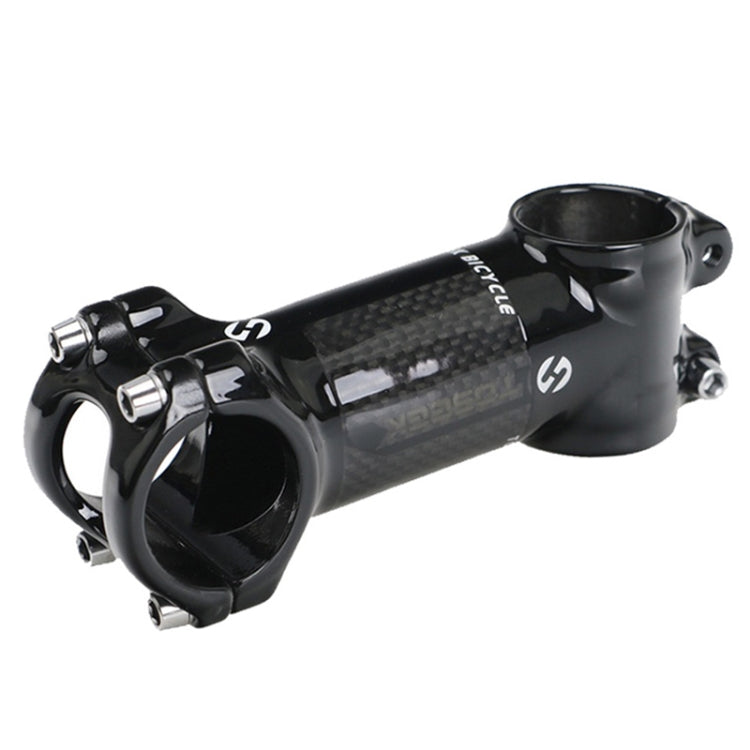 Rubinetto riser per manubrio ultraleggero per mountain bike da strada TOSEEK, dimensioni: 17 gradi, 80 mm (lucido), 17 Degree, 80mm