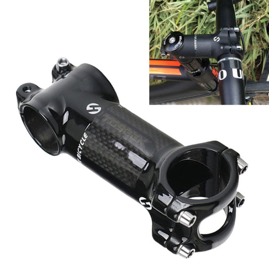 Rubinetto riser per manubrio ultraleggero per mountain bike da strada TOSEEK, dimensioni: 17 gradi, 100 mm (lucido), 17 Degree, 100mm