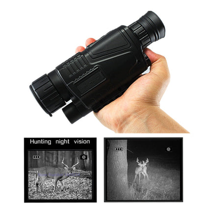 Telescopio monoculare digitale professionale con ricarica USB per visione notturna a infrarossi, P1-0540 Monocular Telescope