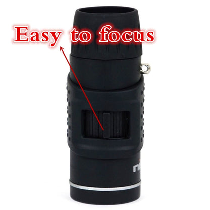 Telescopio tascabile monoculare monoculare con zoom a doppio fuoco ad alta definizione portatile professionale High Times Nikula 7 * 18, 7x18